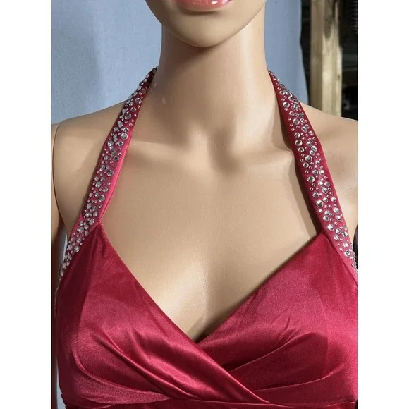 City Triangles Women's Formal Hi Low Red Prom Dress‎ Size S - Picture 5 of 7